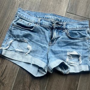 Old Navy mid rise shorts.